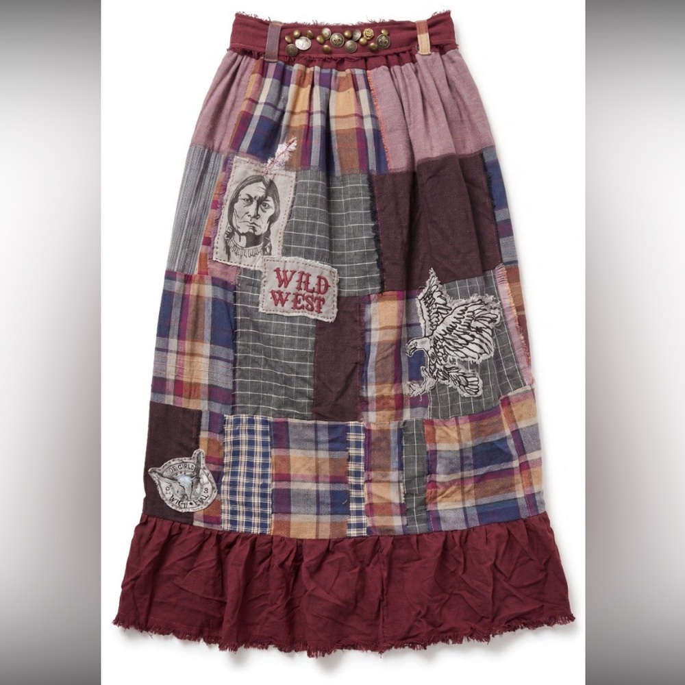Patchwork skirt “Native American heritage” - Picture 8 of 17